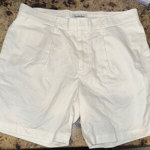 Goodfellow & Co Men's Cream Flat Front Shorts